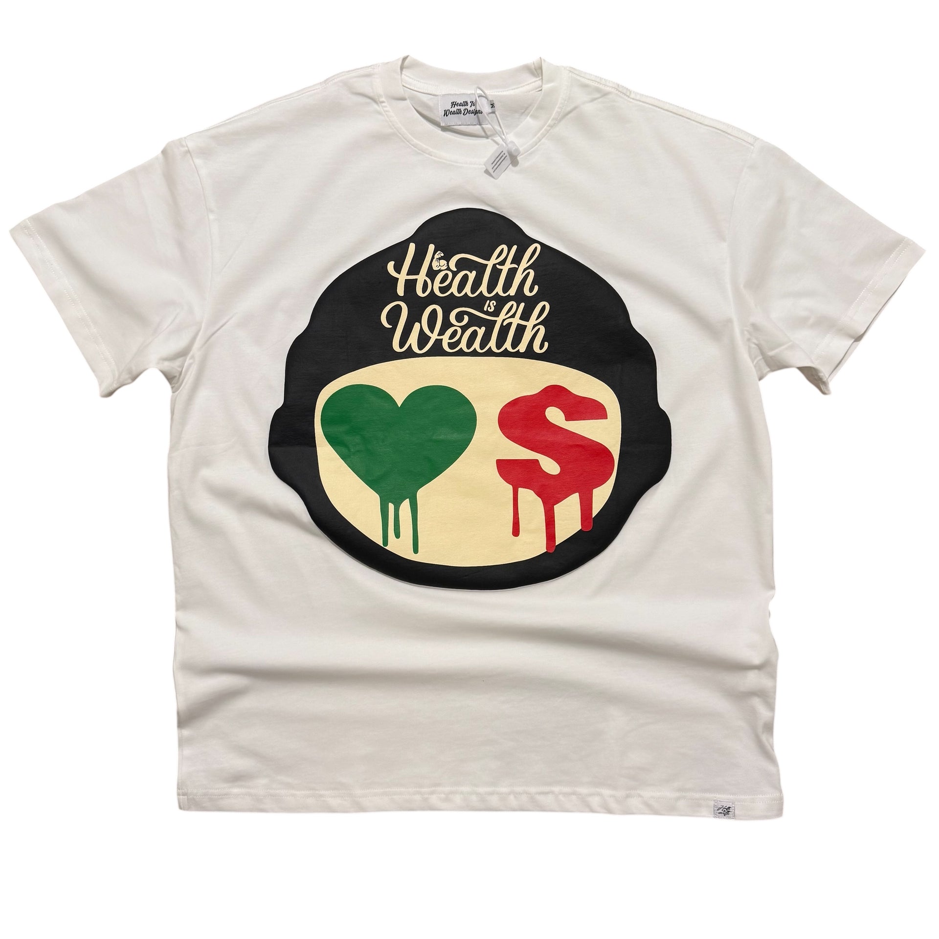 Health is Wealth x Lvmny Collab Tees