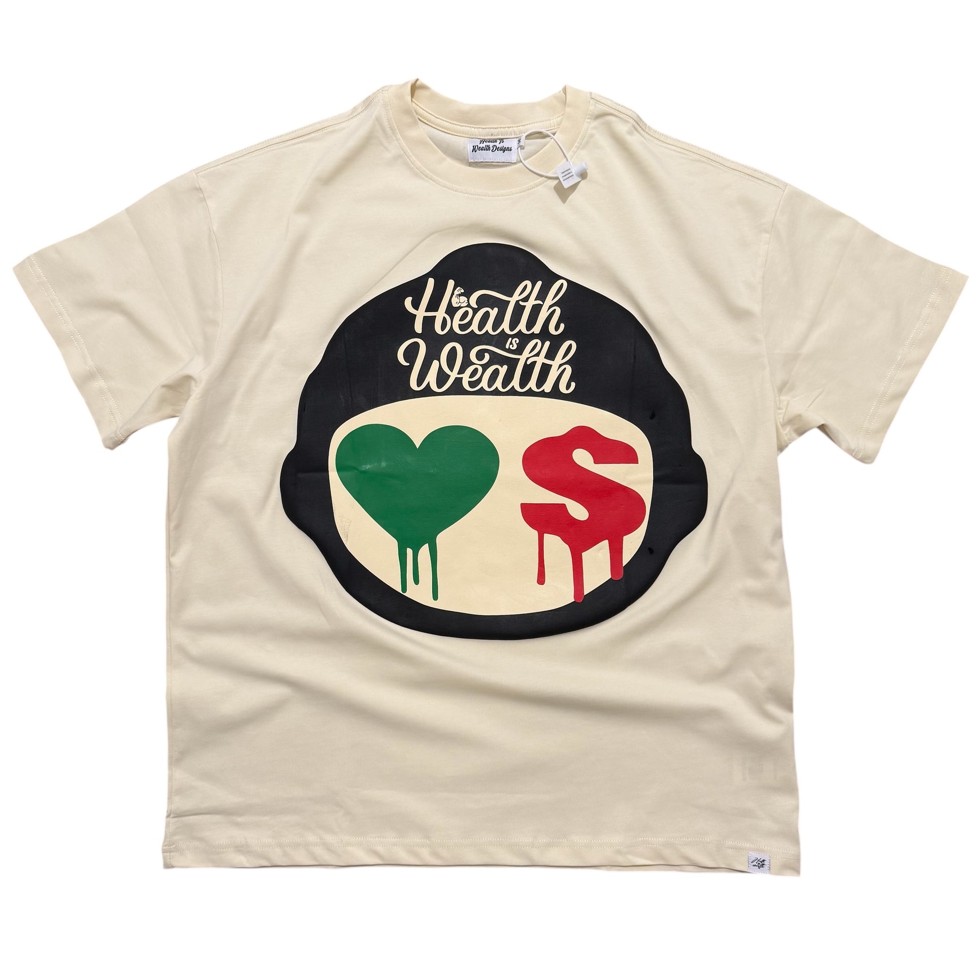 Health is Wealth x Lvmny Collab Tees